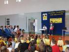 Akademia Siatkówki SKRY Bełchatów w Gimnazjum w Czarnożyłach_19