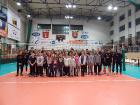 Spotkanie gimnazjalistów  z siatkarzami SKRY Bełchatów _10
