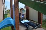 Z wizytą w filii Gminnej Biblioteki Publicznej w Wydrzynie